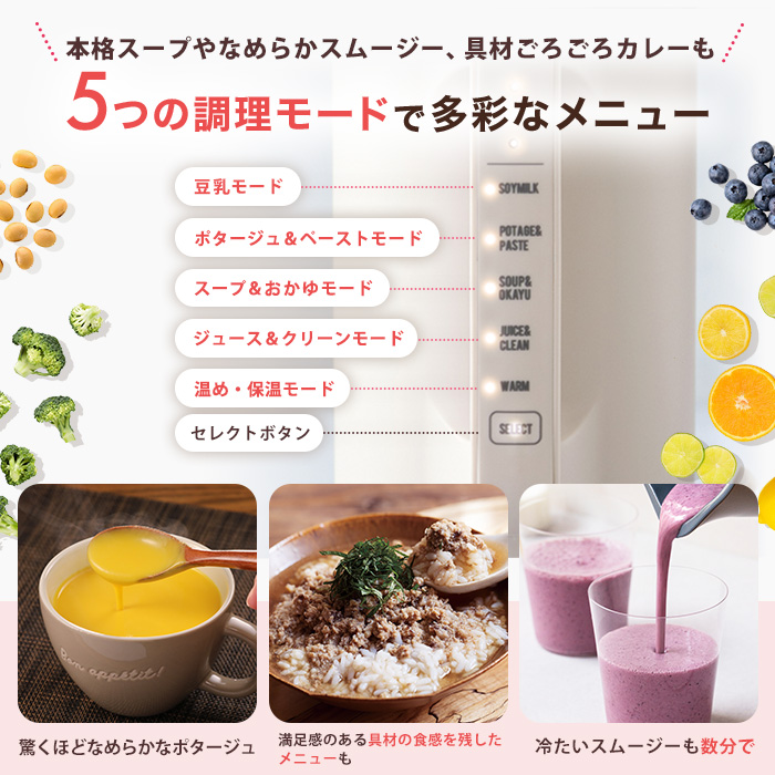 レコルト自動調理ポット特別セット