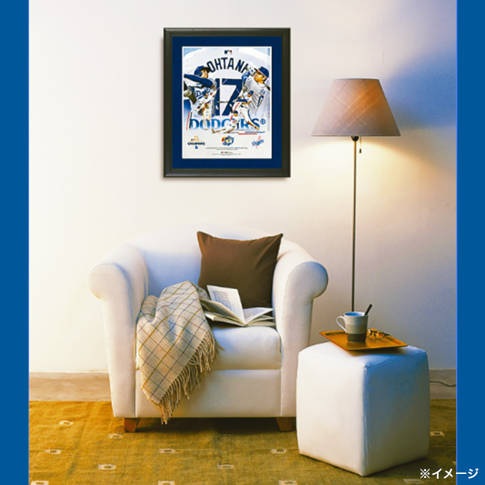 大谷翔平 ワールドシリーズ優勝記念ドジャース2024年シーズン使用球 カットピース入りコラージュ