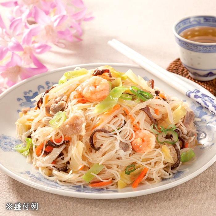 レンジで簡単!野菜たっぷりビーフン6食セット
