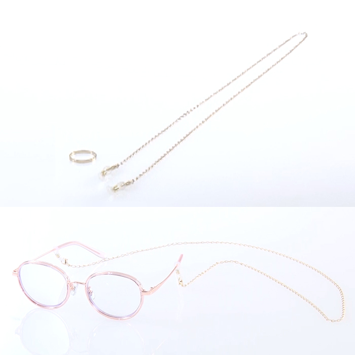 4Wayメガネチェーン K18コーティング