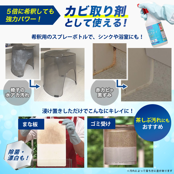 業務用カビ・ヌメリクリーナー【排水口キレイ プラス】特別セット