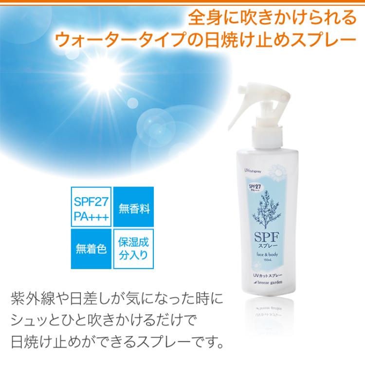 SPFスプレー2本セット ミニボトル1本付き