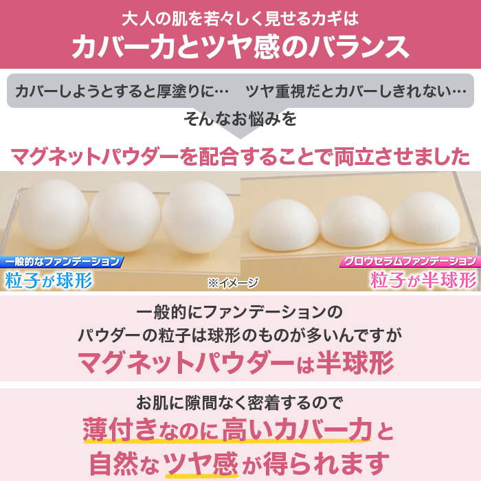 セブンフロー グロウセラムファンデーション