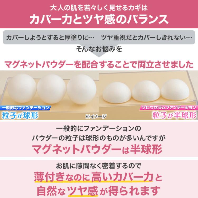 セブンフロー グロウセラムファンデーション