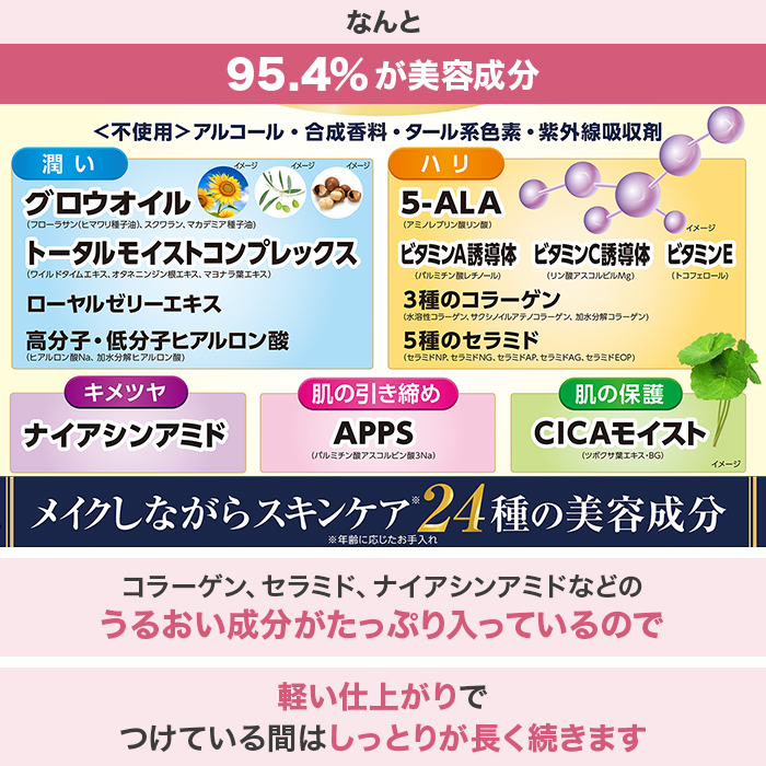セブンフロー グロウセラムファンデーション
