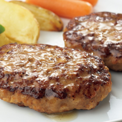ふっくらジューシーハンバーグ20個セット