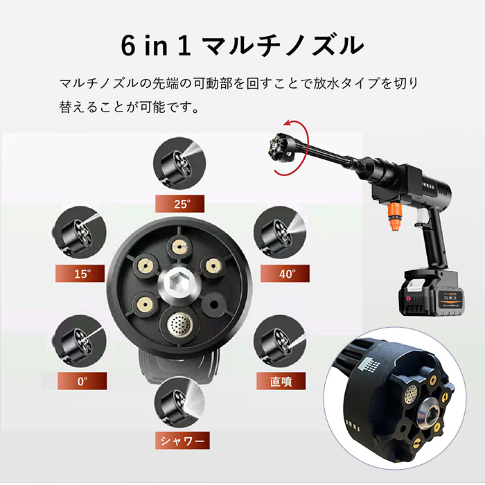 エムワークス モバイル高圧洗浄機