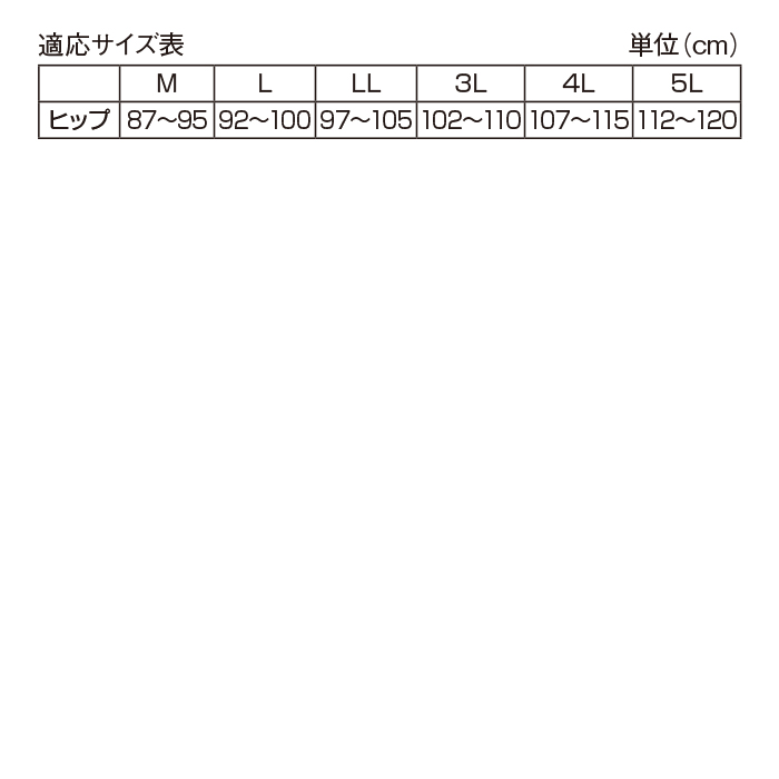 超吸収安心ショーツ3色組(同サイズ)M-LL