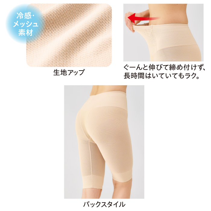 トリプルサポート涼感ガードル