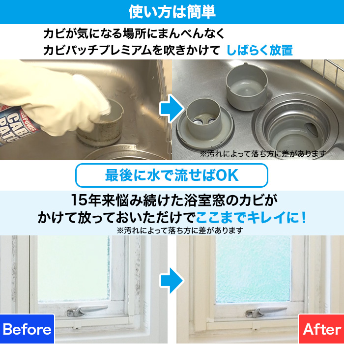 強力カビ取り剤 カビパッチプレミアム