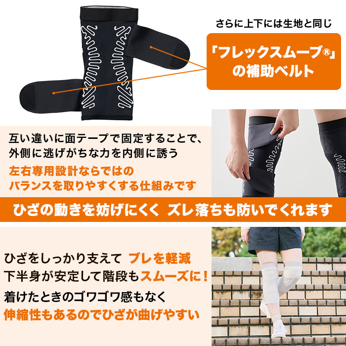 皮膚感覚バネボーンサポーターひざ用