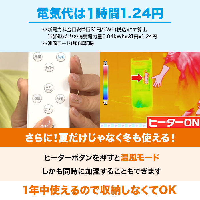 温冷風扇