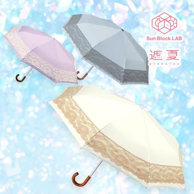 サンブロックラボ 遮夏クール日傘 レースタイプ
