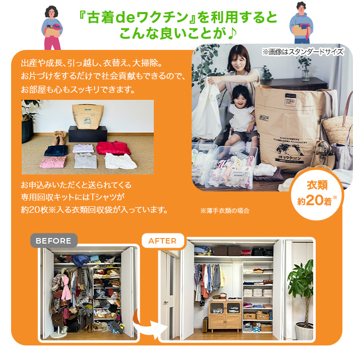 古着deワクチン ミニミニサイズ