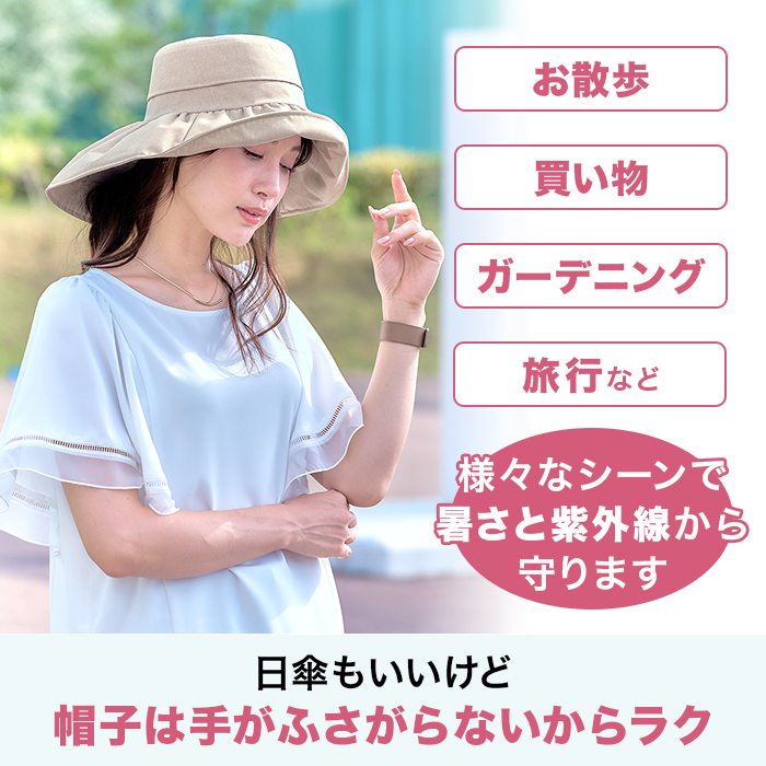 サンブロックラボ 遮夏ワイドハット