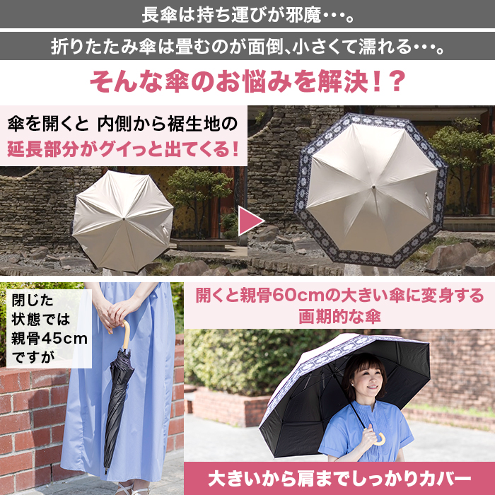 ひろがる木陰 マイシェードアンブレラ