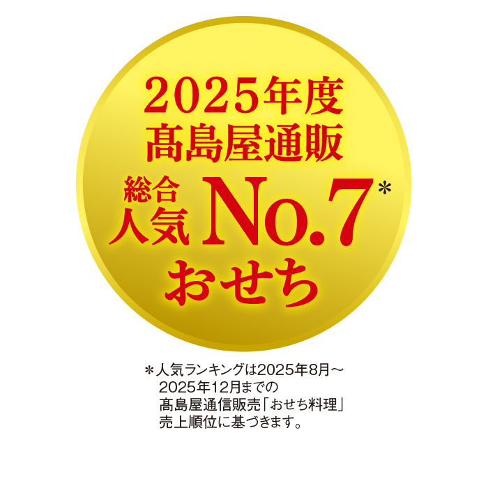 高島屋オリジナルおせち料理「鞠」