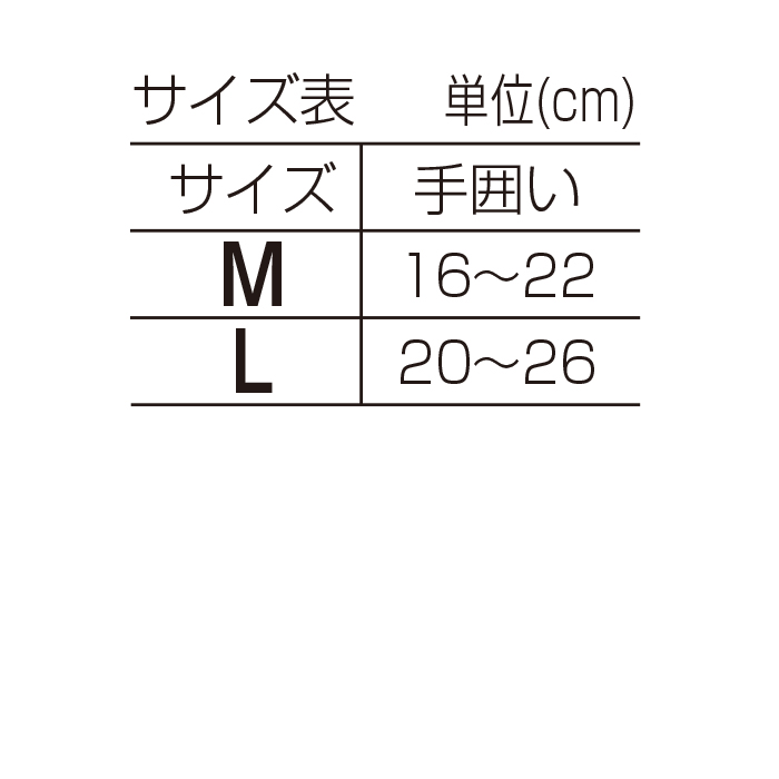 腱鞘サポーター着圧磁気ら-く メッシュタイプ1枚