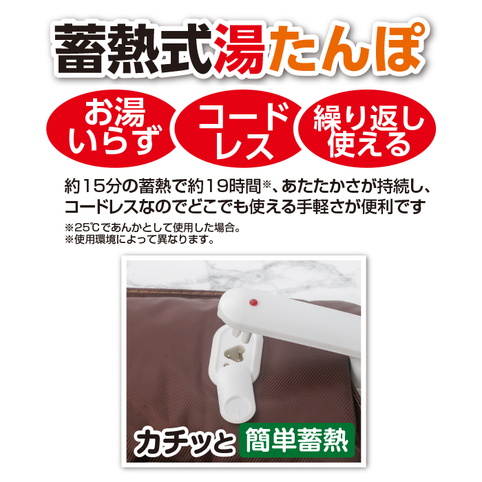 蓄熱式湯たんぽ ぽかにゃん