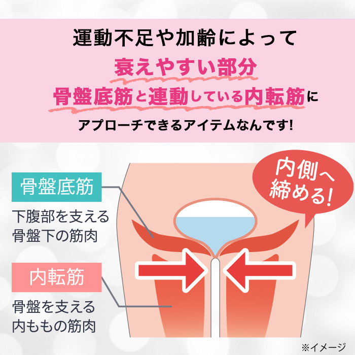 保阪流ウェルネス 内転筋トレーニング キュット座シェイク