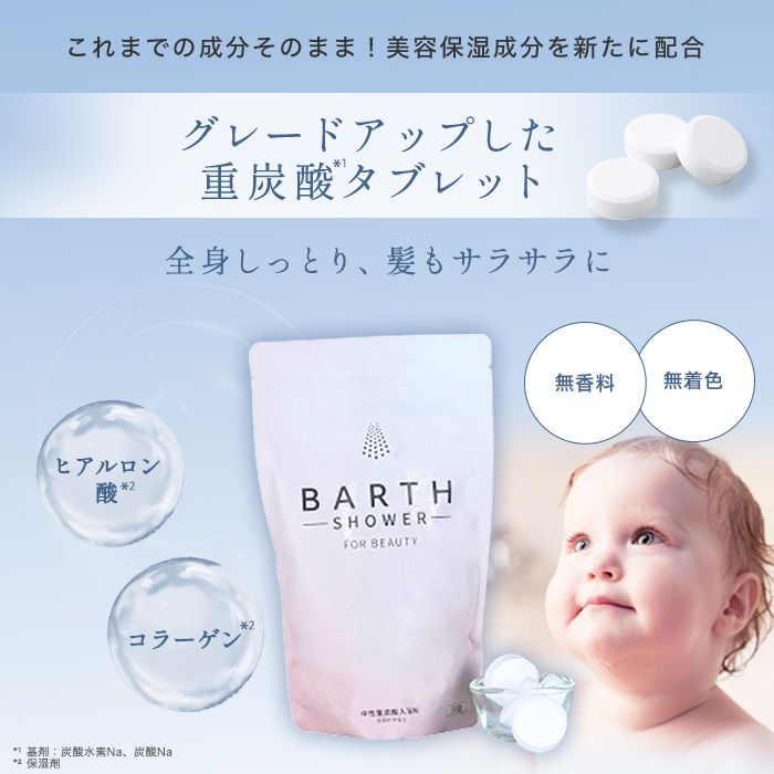 BARTH重炭酸マイクロナノバブルシャワーヘッド 特別セット | テレビ