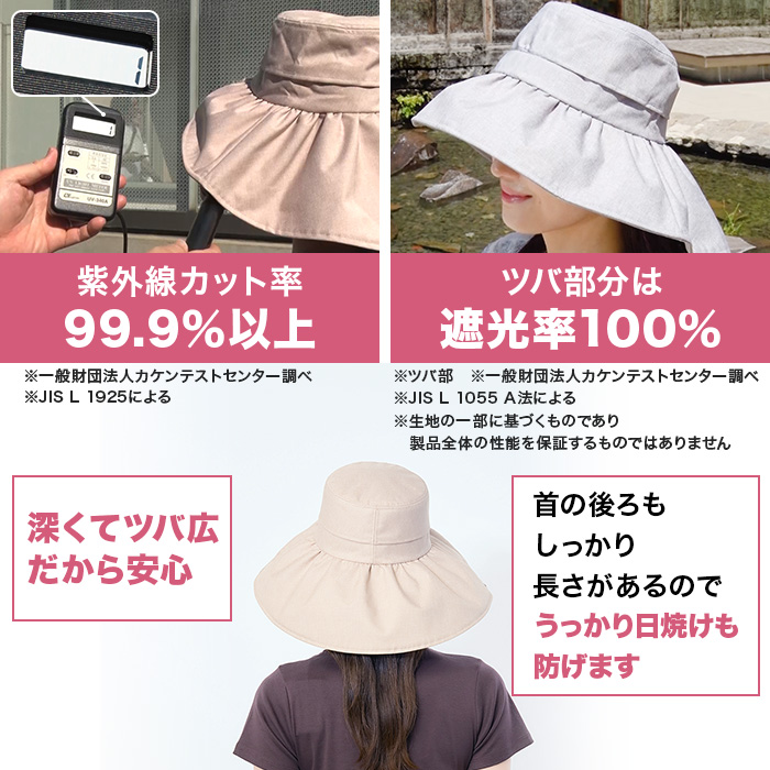 サンブロックラボ 遮夏ワイドハット | テレビショッピング・通販の