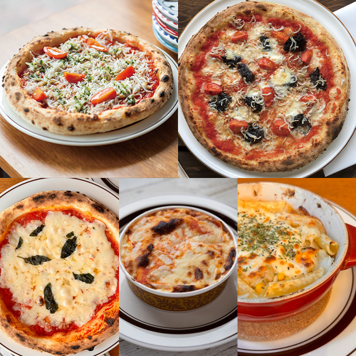 神戸 ピッツァが美味しいイタリアン満足5点セット