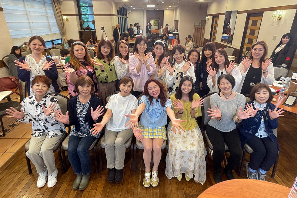 最後は全員で記念撮影。
